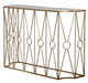 A & B Home Gold Console Table-0