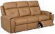 Flexsteel® Felix Toasted Almond Leather Power Reclining Sofa with Power Headrest and Lumbar-1