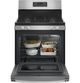 GE® 30" Stainless Steel Freestanding Natural Gas Range-3