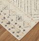 Feizy 39KJF Camellia Ivory/Charcoal 5'x8' Area Rug-2