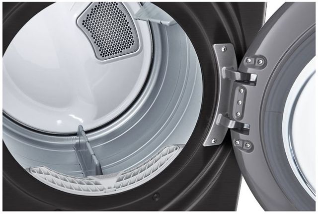 LG Black Stainless Steel Front Load Washer & Gas Dryer Laundry Pair-4