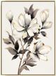 Classy Living Mindful Gilded Whisper Floral Wall Art-0