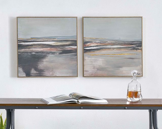Renwil® Salinas Set of 2 Multi-Colored Paintings-1