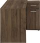Monarch Specialties Inc. Walnut L-Shaped Desk-2