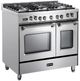 Verona® Prestige Series 36" Stainless Steel Pro Style Dual Fuel Range-1