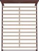 Rize Home Farmhouse Style Classic Cherry Full Panel Bed-1