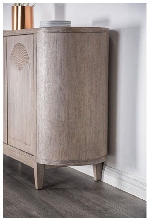 Furniture of America® Sterling West White Oak Server-3