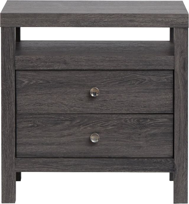 Magnussen Home® Merrifield Raisin Black Drawer Nightstand-2