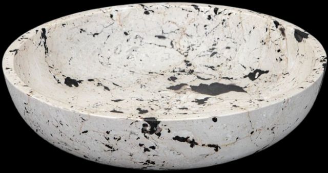 Uttermost® Nouveau Black/Natural White Bowl-0