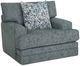 Franklin™ Emerald Matcha Teal Swivel Chair-0