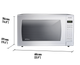 Panasonic Genius® Inverter® 2.2 Cu. Ft. White Countertop Microwave-1