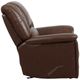 Flexsteel® Customizable Plush Gliding Manual Recliner-2