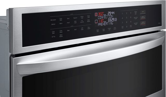 LG 30” PrintProof® Stainless Steel Electric Built In Oven/Microwave Combo-3