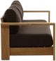 Dovetail Furniture Naya Natural/Woolacombe Chocolate Acrylic/Wooden Outdoor Sofa-1