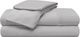 BEDGEAR® Ver-Tex™ Performance® 4-Piece Light Gray Split Head King Sheet Set-0