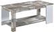 Mazin Furniture Brooke Rustic Gray/White Coffee Table-0