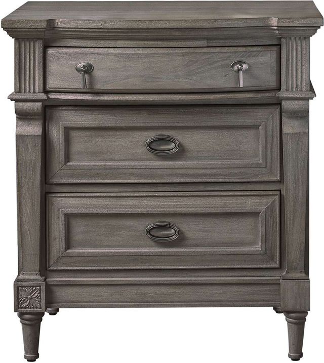 Coaster® Alderwood 4-Piece French Grey Queen Bedroom Set-4