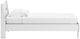 Signature Design by Ashley® Socalle Matte White Youth Twin Panel Platform Bed-3