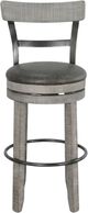 Sunny Designs™ Alpine Gray 30" Swivel Bar Stool-2
