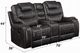 ACME Furniture Braylon Dark Gray Manual Reclining Loveseat-2
