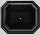 Vent-A-Hood® Designer Series 36" Black Island Range Hood-1