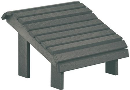C R Plastic Slate Gray Premium Footstool-0