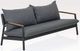 Enclover Monti 4-Piece Dark Grey/Sunproof® VENAO Conversation Set-1