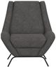 International Furniture Direct Tyne Gray Accent Chair-2