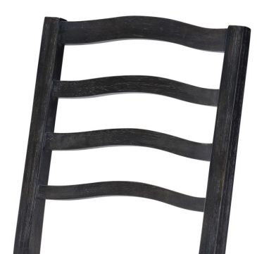 Legacy Classic Halifax Flax/Java Ladder Back Dining Side Chair-1