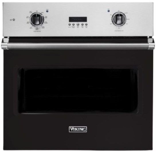 Viking® 5 Series 30" Onyx Single Electric Built In Oven-0