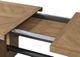 Intercon Landmark Weathered Oak Trestle Dining Table-3