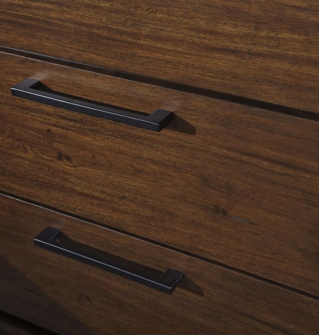 Signature Design by Ashley® Ralene Dark Brown Dresser and Mirror-2