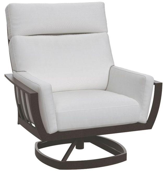 Lane Venture® Smith Lake Light Gray Swivel Luxe Chair-0
