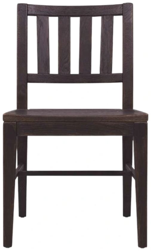 Hooker® Furniture Driftwood Burnt Timber Dining Side Chair-2