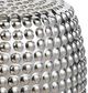 A & B Home Silver Ceramic Stool-3