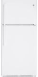 GE® 18.0 Cu. Ft. White Top Freezer Refrigerator-0