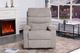 Titus Furniture Beige Swivel Rocker Recliner Chair-2