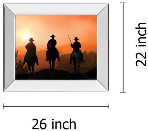 Classy Living Jtanki Horse Riders Wall Art-2
