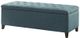 Olliix by Madison Park Blue Shandra Tufted Top Storage Bench-3