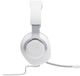 JBL Quantum 100 White Wired Over-Ear Gaming Headphones with Mic-5