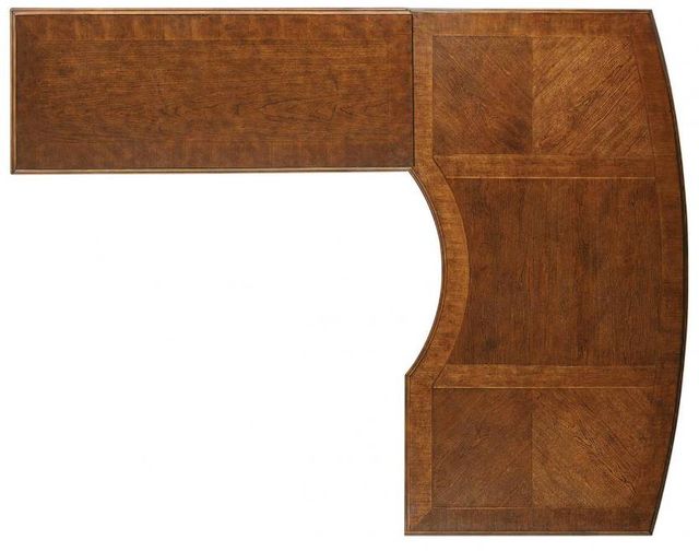 aspenhome® Hawthorne Brown L-Shaped Desk-2