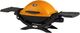 Weber® 1200™ Single Burner Orange Portable Liquid Propane Gas Grill-2