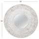 Bassett Mirror Ocean Isle Antique White Wall Mirror-2