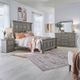 Liberty Furniture Big Valley 4-Piece Graystone King Bedroom Set -5