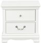 Homelegance® Lucida White Nightstand-2