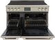 Induction Hardware 48" Stainless Steel Pro Style Induction Range-1