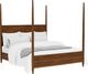 Riverside Furniture Elsie Classic Walnut King Poster Bed-0