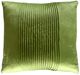 StyleCraft Dann Foley Green Velvet Tux Pleat Pillow-0