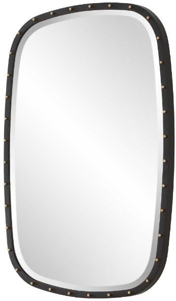 Uttermost® Benedo Matte Black Mirror-4
