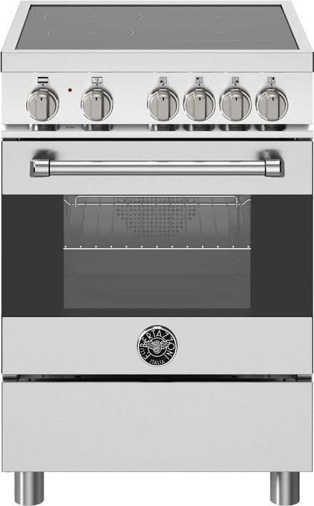 Bertazzoni Master Series 24" Stainless Steel Freestanding Induction Range